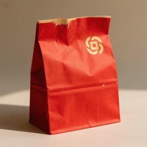Bolsas de Papel Kraft SOS Marrones al por Mayor, Bolsas SOS con Revestimiento Antigrasa para Envasado de Alimentos para Llevar - Product Image 2