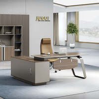 Meubles de bureau du directeur général Nouveaux modèles de tables de bureau Bureau en mélamine Meubles JUOU