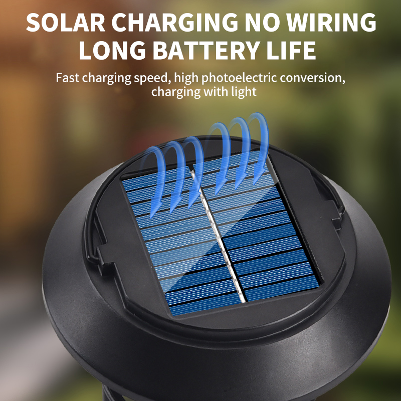 Solar street light with motion sensor