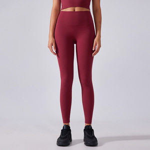 Pantalones de Yoga de Cintura Alta para Mujer, Efecto Levanta Glúteos, Leggings Elásticos de 7/8 de Longitud con Sensación de Segunda Piel para Fitness y Yoga - Product Image 6
