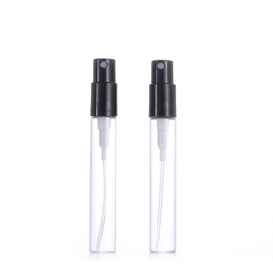 Flaconi <span class=keywords><strong>spray</strong></span> in vetro nero all'ingrosso, piatti, per profumo, con pompetta sigillante per <span class=keywords><strong>spray</strong></span> a penna - Product Image 4