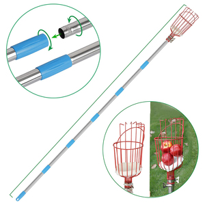 <span class=keywords><strong>Recolector</strong></span> <span class=keywords><strong>de</strong></span> frutas telescópico <span class=keywords><strong>de</strong></span> poste largo <span class=keywords><strong>de</strong></span> extensión <span class=keywords><strong>de</strong></span> alto alcance <span class=keywords><strong>de</strong></span> Winslow & Ross con cesta para recoger naranja, mango, aguacate, limón y pera - Product Image 2