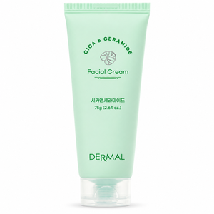 Crème visage Dermal Cica et Céramide 75g pour peaux sensibles - Product Image 1
