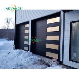 <span class=keywords><strong>Puerta</strong></span> de garaje <span class=keywords><strong>seccional</strong></span> de acero galvanizado resistente aislada para garaje de estacionamiento de Villa - Product Image 6