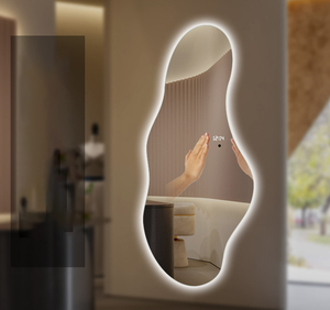 Minimally Shaped Decorative <strong>Mirror</strong> Bedroom Dressing <strong>Mirror</strong> Wall Mounted Household Full Body <strong>Mirror</strong> Wall Mounted