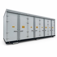 Poste de transformation mobile 12kV 400V, unité de commutation transformateur préfabriquée en conteneur 66KV/110KV