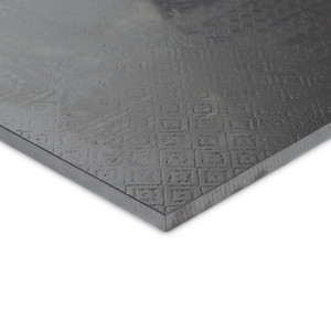 Piastrella Doha Black Deco 60x60 cm 10 mm Opaca Texturizzata Rettificata per Pavimenti Interni - Product Image 4