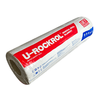 Rouleau d'isolation en laine de roche haute performance certifié ASTM UET RWBR 8050, couverture en laine de roche en gros