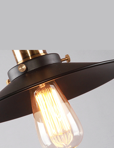Lampe suspendue en acier inoxydable, base d'ampoule E26, 3500K, abat-jour blanc chaud, lampe de plafond pour salon, finition dorée, réglable - Product Image 6