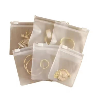 Biểu Tượng Tùy Chỉnh Rõ Ràng Frosted Dây Kéo Đồ Trang Sức Túi Bụi Túi Bao Bì Túi Nhỏ Nhựa PVC Đồ Trang Sức <span class=keywords><strong>Pouch</strong></span> Với Cá Nhân Dây Kéo - Product Image 1