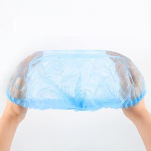 Bonnet bouffant jetable non tissé 20 pouces, élastique plissé, anti-poussière, pour salon <span class=keywords><strong>de</strong></span> beauté, restauration, usage médical, 100 pièces/sac - Product Image 5