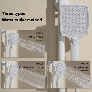 Diseño <span class=keywords><strong>de</strong></span> <span class=keywords><strong>columna</strong></span> <span class=keywords><strong>de</strong></span> juego <span class=keywords><strong>de</strong></span> <span class=keywords><strong>ducha</strong></span> <span class=keywords><strong>de</strong></span> baño blanco con <span class=keywords><strong>ducha</strong></span> superior <span class=keywords><strong>de</strong></span> gran tamaño y Sistema <span class=keywords><strong>de</strong></span> <span class=keywords><strong>ducha</strong></span> termostática <span class=keywords><strong>de</strong></span> PISTOLA <span class=keywords><strong>DE</strong></span> PULVERIZACIÓN <span class=keywords><strong>de</strong></span> mano - Product Image 4