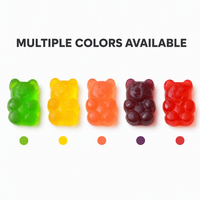 Bonbons Gélifiés Halal en Gros Forme Dessin Animé Doux et Moelleux Saveurs Personnalisées OEM Faible Teneur en Sucre Gommes aux Fruits en Sachet