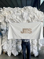 Draps d'hôtel d'occasion 60-120cm Couleur blanche 100% Coton Chiffon de nettoyage multi-usages Déchets textiles usagés