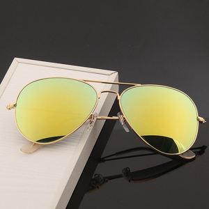 2022 fábrica barata al por mayor aleación marco Polit espejo <span class=keywords><strong>gafas</strong></span> de sol doble puente aviación <span class=keywords><strong>gafas</strong></span> de sol hombres mujeres - Product Image 6