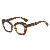Lunettes de lecture unisexe tendance style Oprah avec monture en PC et verres papillon pour presbytie
