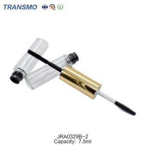 Botella de aluminio para suero de pestañas, tubo de rímel vacío de 7.5ml con doble punta, botella de rímel vacía dorada - Product Image 5