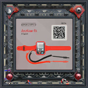 Tragbarer Handgelenkstreifen-Digital multimeter im Mini-Stil Messbarer DCV-ACV-Widerstands-Durchgangs <span class=keywords><strong>tester</strong></span> Multi-<span class=keywords><strong>Tester</strong></span>-Messgerät - Product Image 2