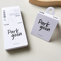Étiquette en Papier Personnalisée avec Logo Imprimé pour Chaussettes, Étiquettes de Vêtements, Carte Suspendue Manuelle en Carton, Étiquette de Chaussette avec Logo