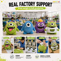 Fabricante de Peluches Personalizados, Muestras Rápidas de Peluches con Ropa para Niños, Regalos, Recuerdos de Fiesta y Ventas Navideñas
