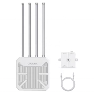 ราคาดี Wavlink AX3000 WiFi6 WN573HX3 สวิตช์อีเธอร์เน็ตสำหรับใช้งานกลางแจ้งระดับองค์กร มาตรฐาน IP67 รับประกัน 1 ปี - Product Image 1