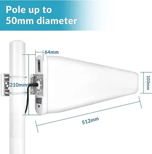 Bilgi veri iletimi için Hotspot 50Km 360 Mimo 5g anten için yeni uzun menzilli anten
