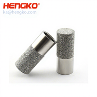 HENGKO Boîtier en acier inoxydable à porosité résistante aux intempéries pour capteur de température et d'humidité du sol SHT10 20 25
