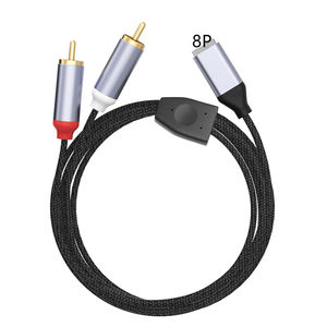 Cable de Audio Estéreo USB C Tipo-C a 2 RCA Macho, Cable Auxiliar 2RCA, Divisor en <span class=keywords><strong>Y</strong></span>, Convertidor para Altavoces <span class=keywords><strong>y</strong></span> Amplificadores ZF - Product Image 6