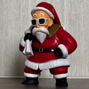 Figura de acción de PVC de Master Roshi de <span class=keywords><strong>Dragon</strong></span> <span class=keywords><strong>Ball</strong></span> Z, adorno de escritorio, postura de pie, juguete de anime navideño - Product Image 3