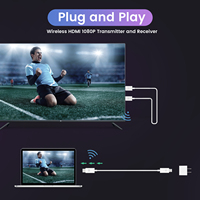 Émetteur-récepteur HDMI sans fil 1080P 5 GHz, extension miroir 1920x1080, paire de dongles TX RX pour PC, TV, moniteur, salle de réunion, bureau