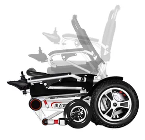 2023亚马逊热卖廉价成人轮椅自动折叠电动残疾人轮椅