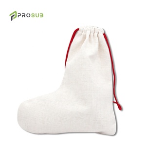 Calcetines Navideños Decorativos Personalizados por Sublimación Prosub, Calcetines Navideños Blancos para Sublimación, Adornos en Blanco - Product Image 3