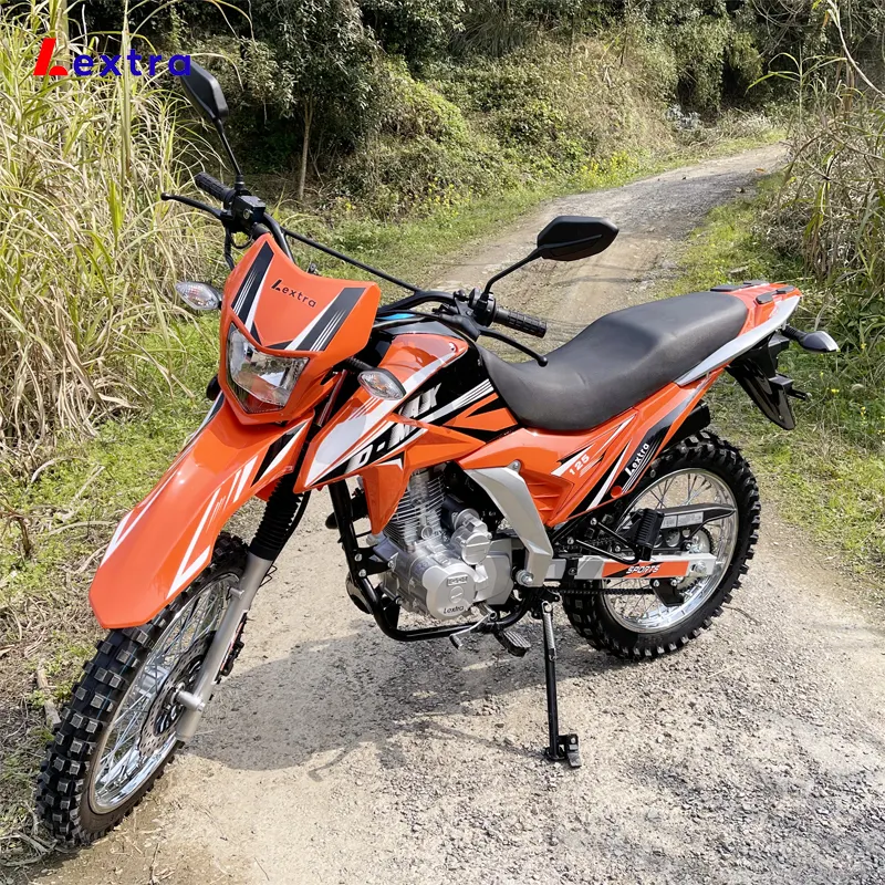 Factory Wholesale Lextra Popular Sport On Road Adults Motocross Motorcycle 4 Stroke 125cc Dirt Bike 125cc Off-road Motorcycles