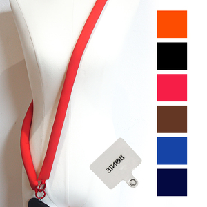 Có Thể Điều Chỉnh Màu Rắn Điện Thoại Dây Đeo Cổ Tay Tiện Dụng DIY Puffy Dây Buộc Cho Hầu hết Các Điện Thoại Di Động Phổ Điện Thoại Dây Đeo - Product Image 3