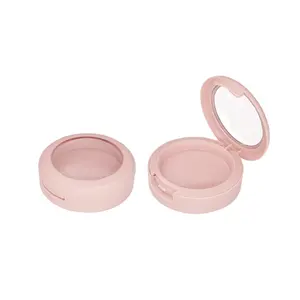 Großhandel Kreis Lidschatten Fall 37mm leere rosa Creme erröten Behälter