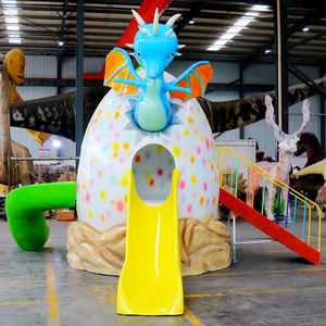 Toboggans en fibre de verre pour animaux de dessin animé pour enfants, pour parcs d'attractions en plein air et en intérieur - Product Image 4