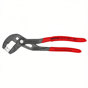 Alicates para abrazaderas de manguera Knipex Cobra 85 51 180 C, fabricados en Alemania - Product Image 1