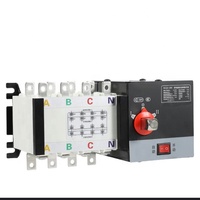 Precio bajo ventas calientes 63-630A 4P 25KA Interruptor de transferencia de energía dual automático manual