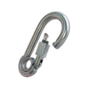 M5 - M12 Aço Inoxidável 304 Quick Link Segurança Conector Primavera Snap Hook Com Porca