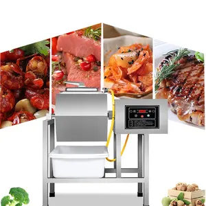 Stainless steel roasted chicken marinade vacuum tumbler machine for meat processing