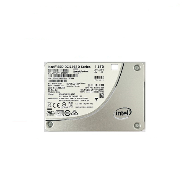 New original S3510 S3610 1.6T enterprise grade solid-state drive SSD SATA MLC particles