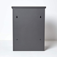 Caja de correos de acero galvanizado para mensajería al aire libre, envío directo de paquetes con recubrimiento de polvo de metal