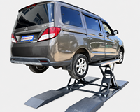 Elevador de Tijera Hidráulico de Lujo BOSCAR BC-1.4A de Posición Media, 4000 kg, Cuatro Cilindros, Motor de 2.2 kW, Altura de Elevación Móvil