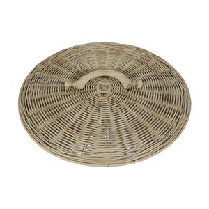 Customized minimalist bathroom/home <b>large</b> laundry <b>basket</b>, cross-border Nordic style handmade imitation rattan storage <b>basket</b> - Product Image 2