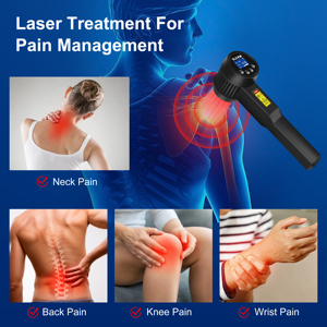 Dispositivo Professionale per Terapia Laser Freddo 650nm 808nm per Lesioni Muscolari Profonde, Dolore al Ginocchio e alle Schiena, e Infortuni Sportivi - Product Image 3