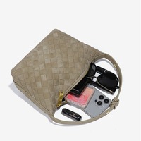 Sacs à main pour femmes de luxe haut de gamme, faits à la main, au design tissé, tendance, mats et petits