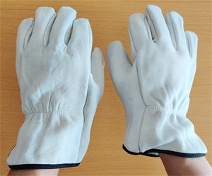 Guanti da lavoro per giardinaggio in fattoria guanti da saldatura all'ingrosso in pelle di capra - Product Image 2