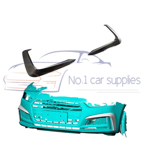 Alette anteriori in fibra di carbonio per facelift S5, canard per S5 B9 <span class=keywords><strong>A5</strong></span> Sline 2017 2018 <span class=keywords><strong>2019</strong></span>, tra i più venduti - Product Image 5