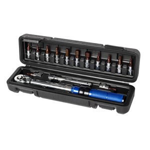 WZAUTO 1/4 Inch Bicycle Preset Torque <strong>Wrench</strong> 2-24N.m Two-Way <strong>Precise</strong> <strong>Ratchet</strong> 72-Tooth Click for Bike Maintenance - Product Image 6