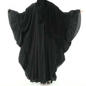 Nuovo Abaya 2026 lb Manufacturers con Fiori e Farfalle, con Balze e Laccetti Interni, Vestito Kaftan Modesto, Abito Musulmano da Donna - Product Image 6
